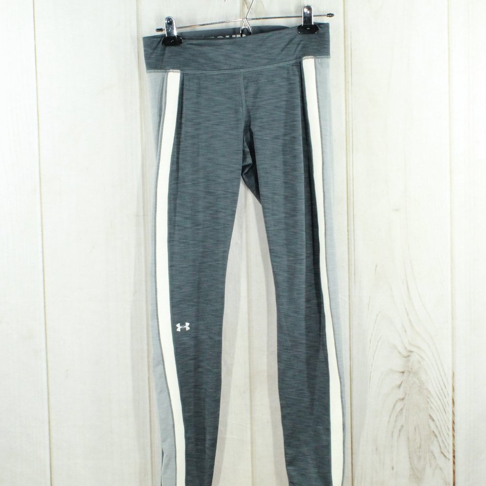 Under Armour Gray Lined Wide Waistband Sweat Jogger Pants Size S - Picture 1 of 7